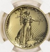 2009 ULTRA HIGH RELIEF DOUBLE EAGLE GOLD COIN: 2009 Ultra High Relief Double Eagle Gold Coin Brand/Mint: US Mint Year: 2009 Denomination: None Fineness: 0.9999 Country of Origin: United States Accessories: None Accessories Notice: When