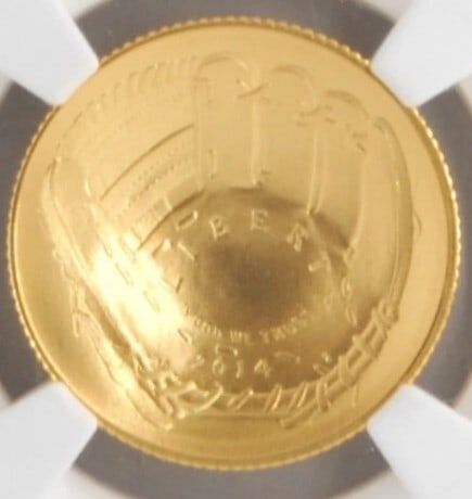 US MINT 2014-W $5 GOLD BASEBALL COIN: US Mint 2014-W $5 Gold Baseball Coin Brand/Mint: West Point Year: 2014 Denomination: $5 Fineness: 0.9 Country of Origin: United States Accessories: None Accessories Notice: When purchasing