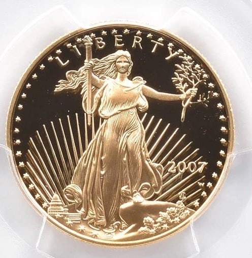 2007-W $25 AMERICAN GOLD EAGLE (1 of 2)
