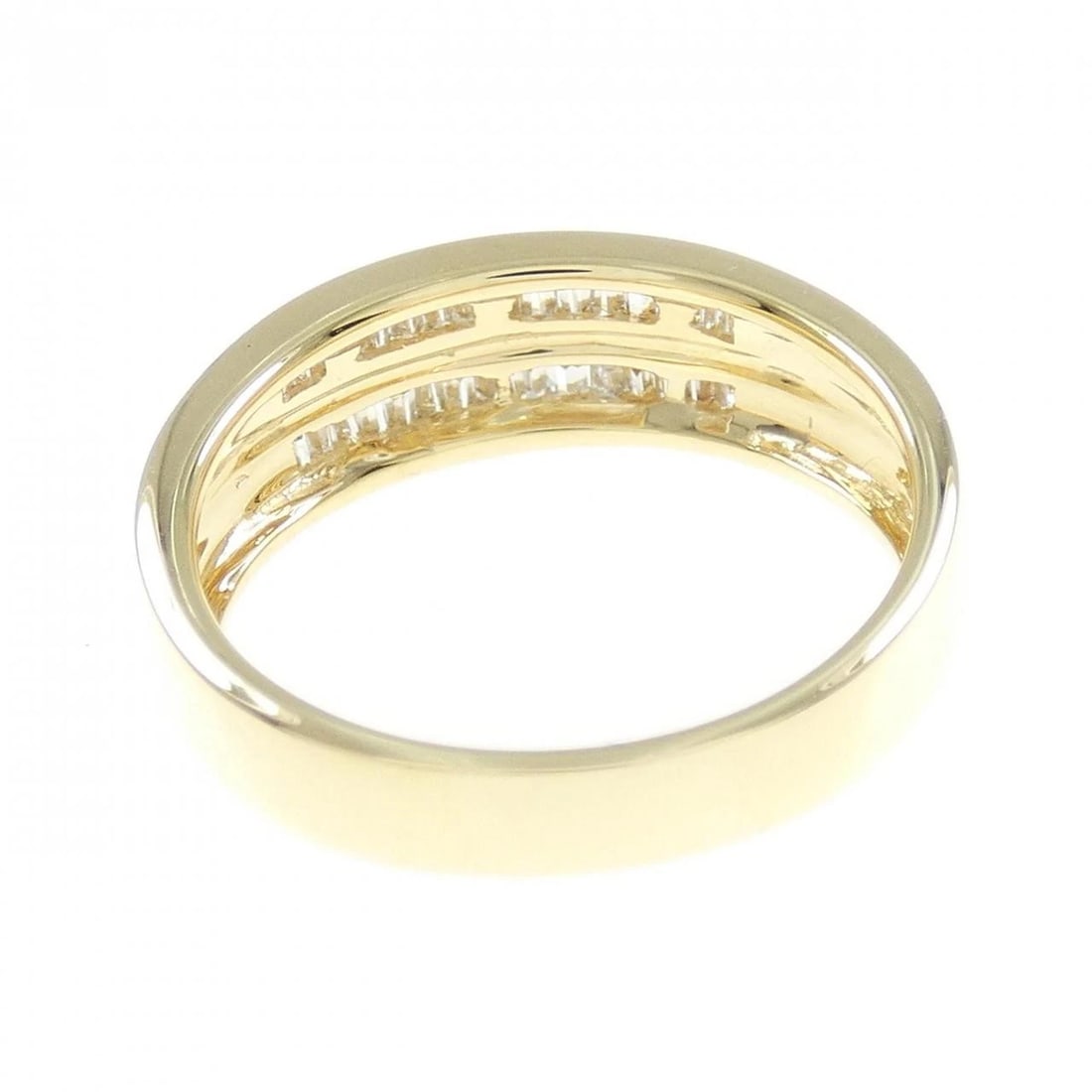 K18YG DIAMOND RING - 3