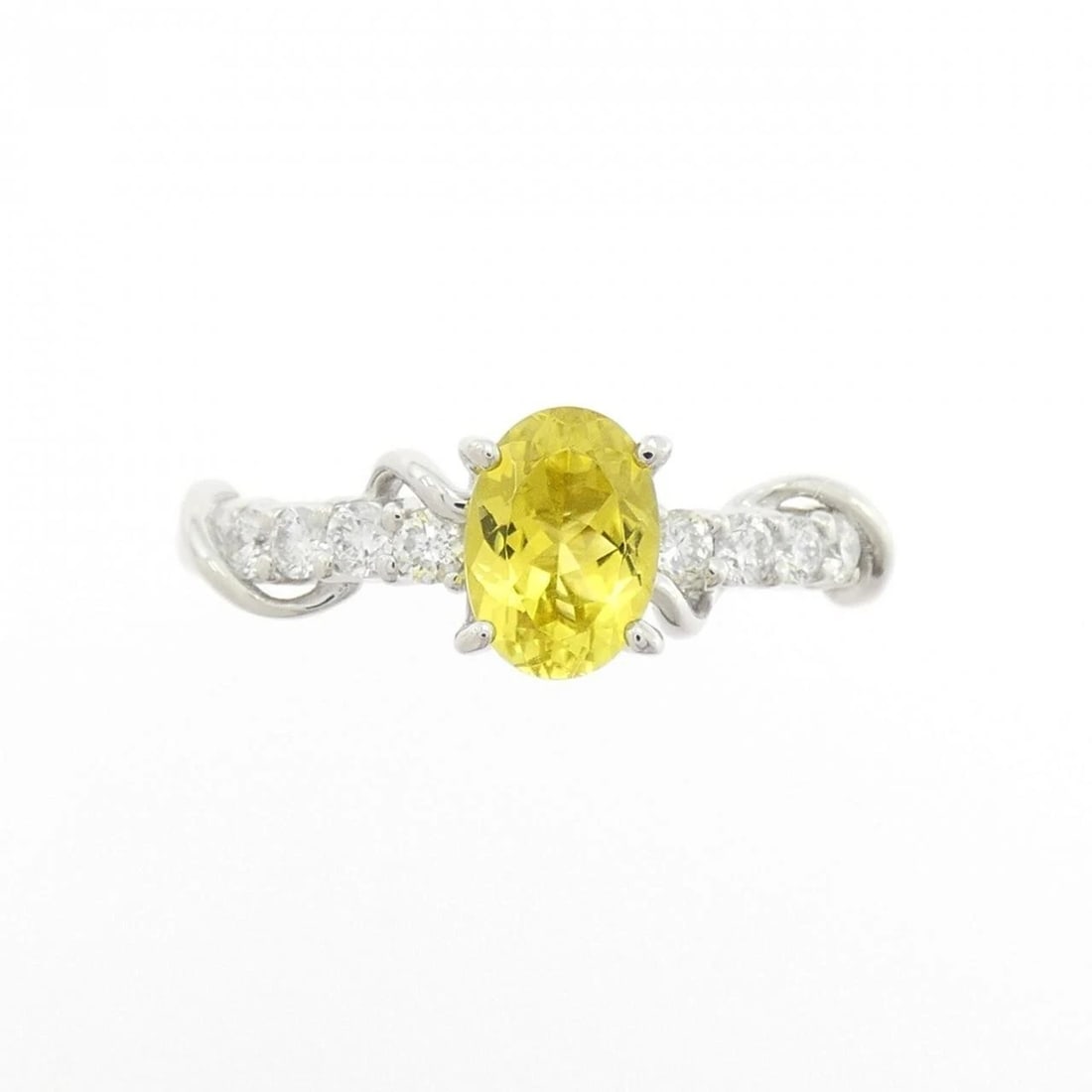 PT900 TOURMALINE RING - 2