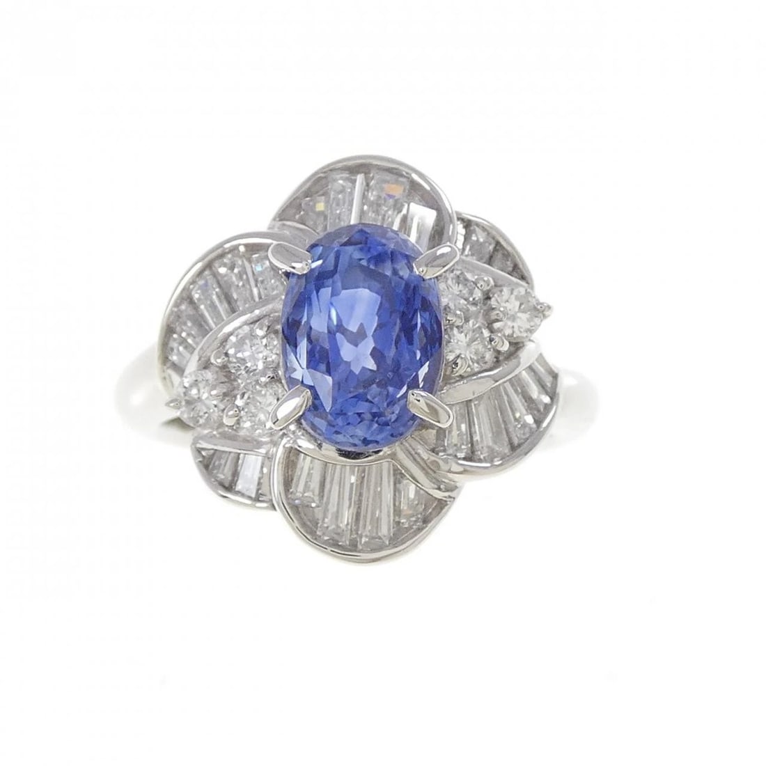 PT900 SAPPHIRE RING - 2