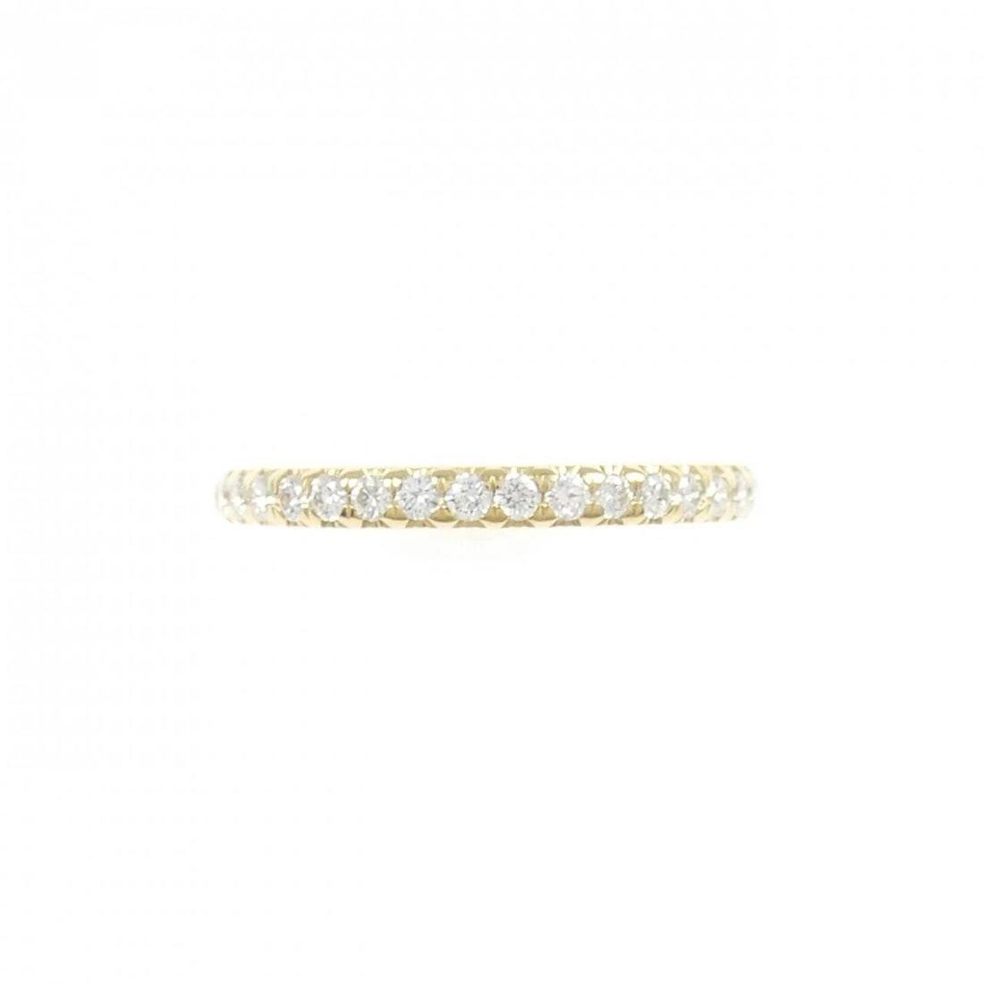 TIFFANY SOLESTE HALF CIRCLE RING: Tiffany Soleste Half Circle Ring Brand: Tiffany Type: Ring Material: 750 Yellow Gold, Main Stone/Creation Natural Color: yellow gold Size: 2.5-3 (US size) Accessories: None Accessories