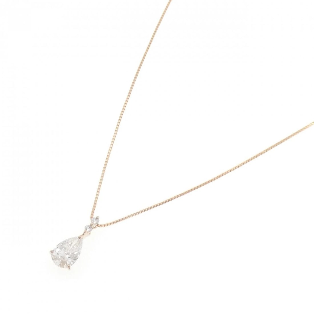 K18PG DIAMOND NECKLACE - 2