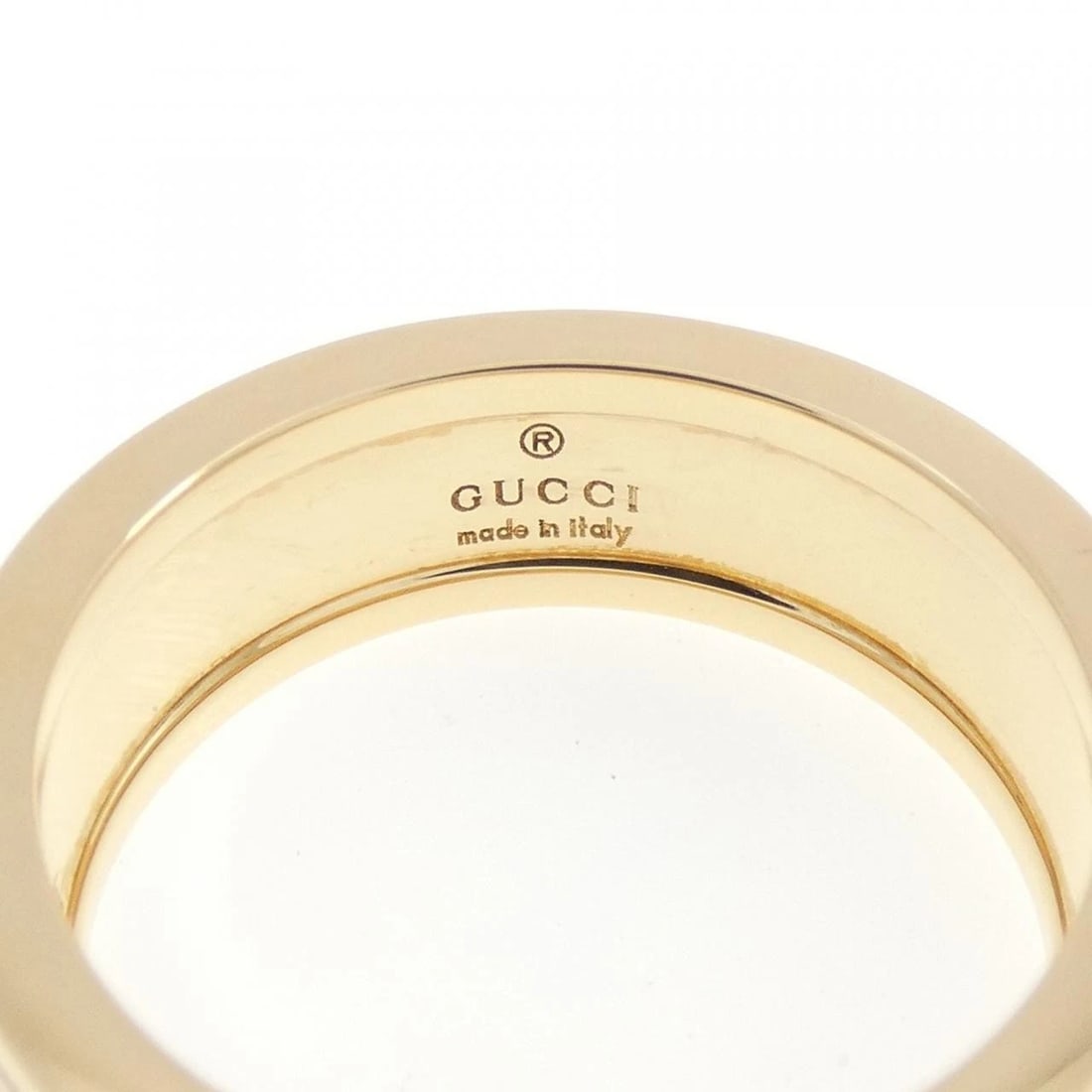 GUCCI 750YG RING - 3