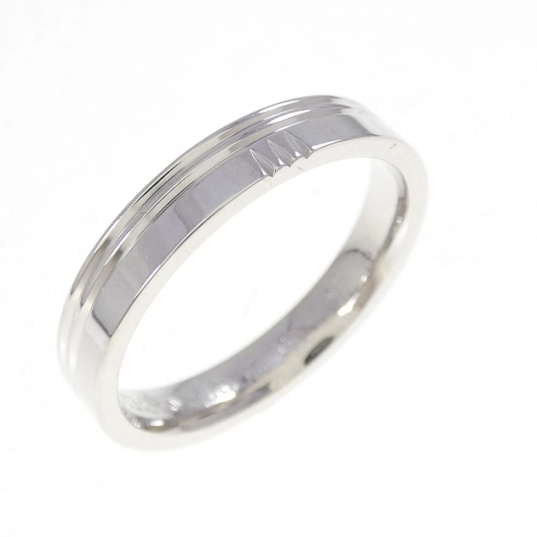 HERMES 750WG RING: Hermes 750WG ring Brand: HERMES Type: Ring Material: 750 white gold, Color: White Size: US 8.75 Accessories: None Accessories Notice: When purchasing pre-owned goods, please refer to the p