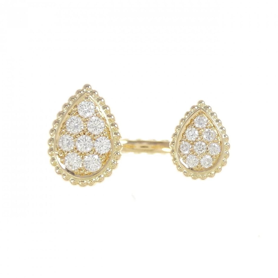 BOUCHERON SERPENT POEM 2 MOTIFS RING: Boucheron Serpent Poem 2 motifs Ring Brand: Boucheron Type: Ring Material: 750 Yellow Gold, Main Stone/Creation Natural Color: yellow gold Size: 7-7.5 (US size) Accessories: None Accessori