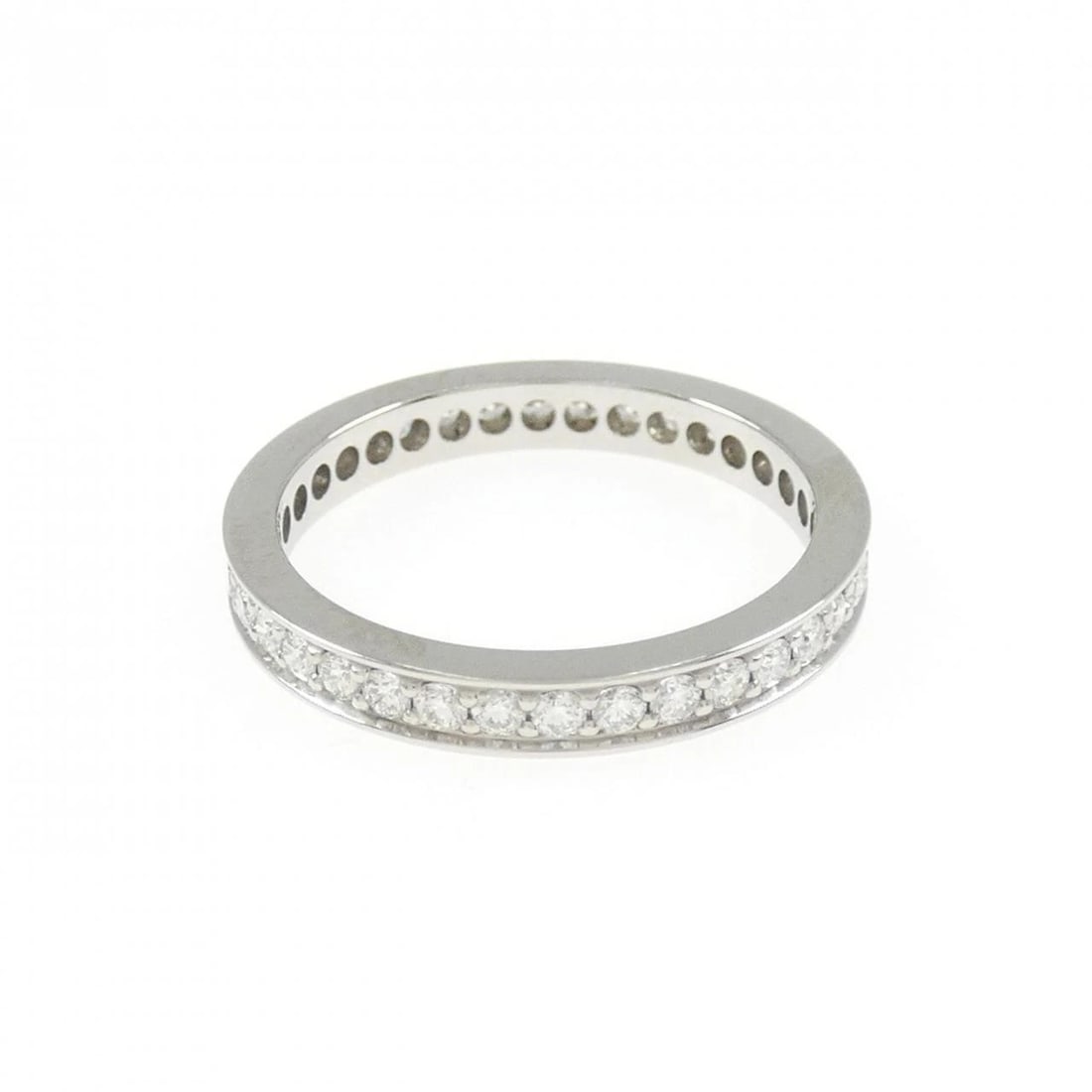 CARTIER BALLERINA RING: Cartier ballerina Ring Brand: Cartier Type: Ring Material: Platinum 950, Main Stone/Creation Natural Color: White Size: 4 (US size) Accessories: None Accessories Notice: When purchasing