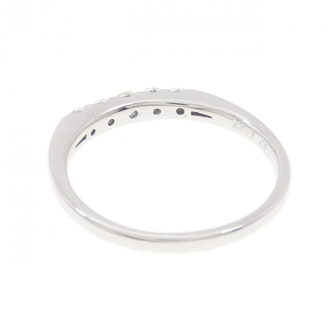 K18WG DIAMOND RING - 3