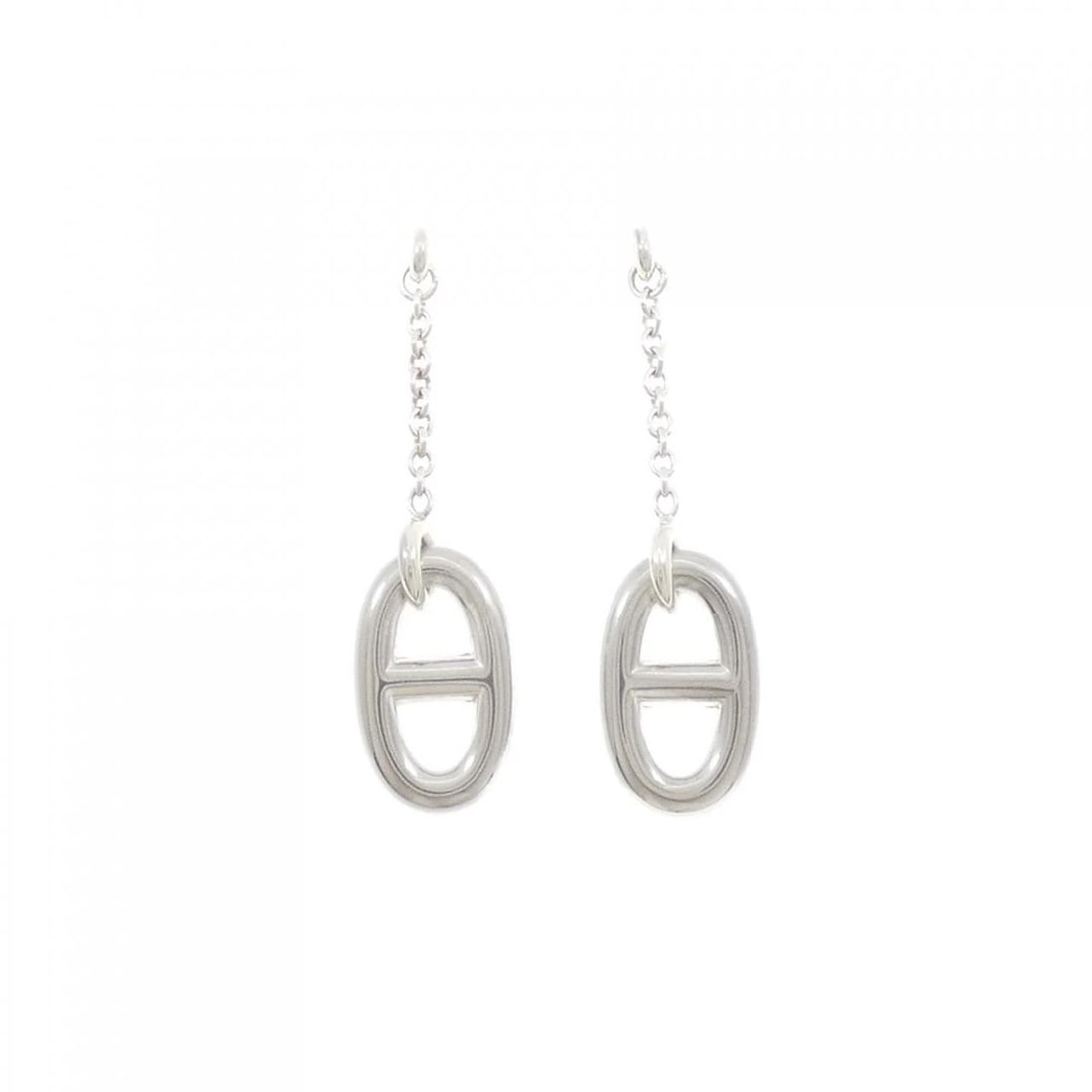 HERMES FARANDOLE EARRINGS: HERMES Farandole Earrings Brand: HERMES Type: Earrings Material: 925 Silver, Color: Silver Size: ActualSize HxW: 39.0mmx10.2mm Accessories: None Accessories Notice: When purchasing pre-owned