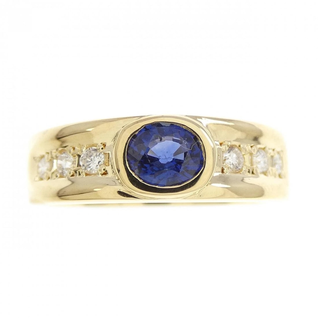K18YG SAPPHIRE RING - 2