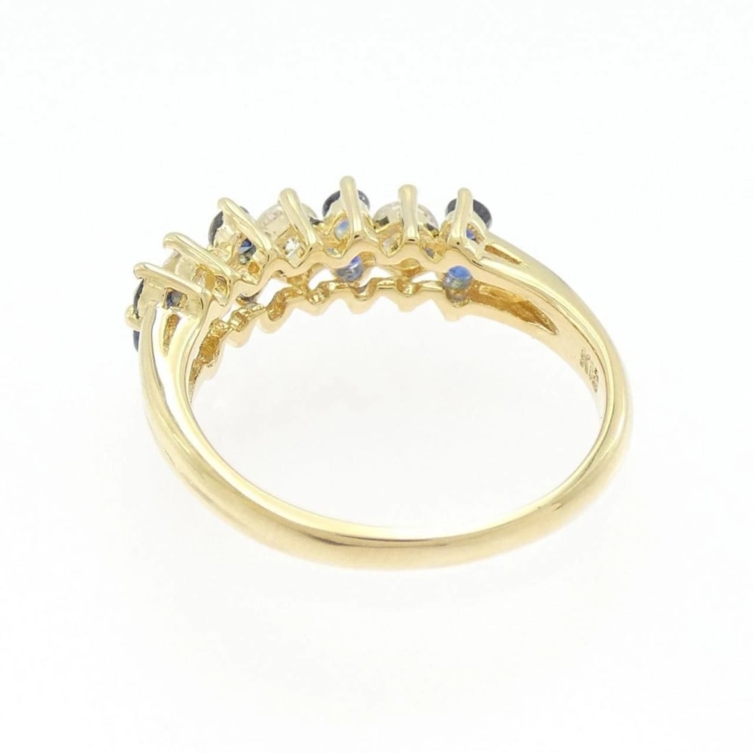 K18YG SAPPHIRE RING - 3