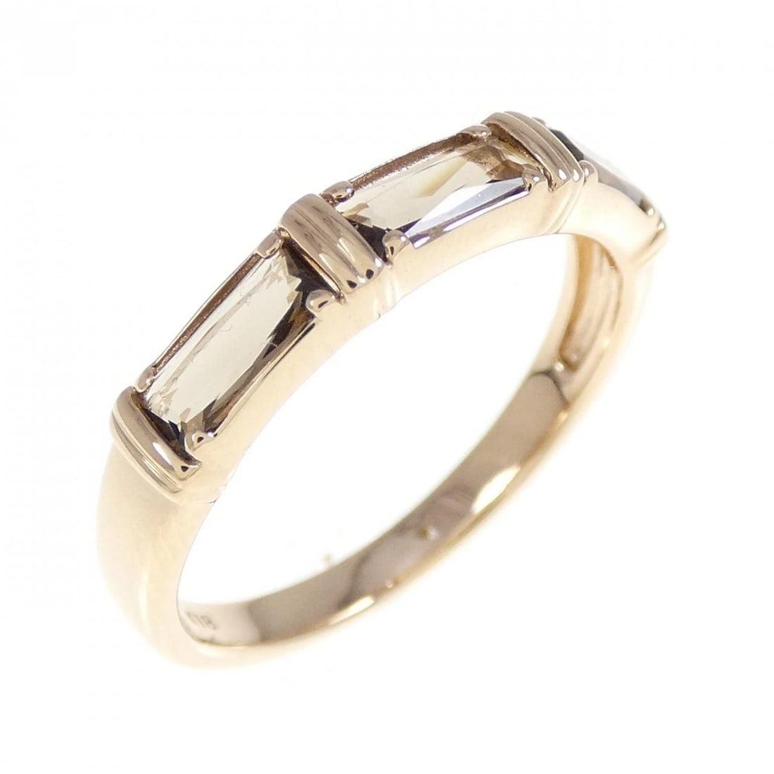 VENDOME SMOKY QUARTZ RING: VENDOME Smoky Quartz Ring Brand: VENDOME Type: Ring Material: K18 Pink Gold, Color: Pink Gold Size: 6.5-7 (US size) Accessories: None Accessories Notice: When purchasing pre-owned goods,