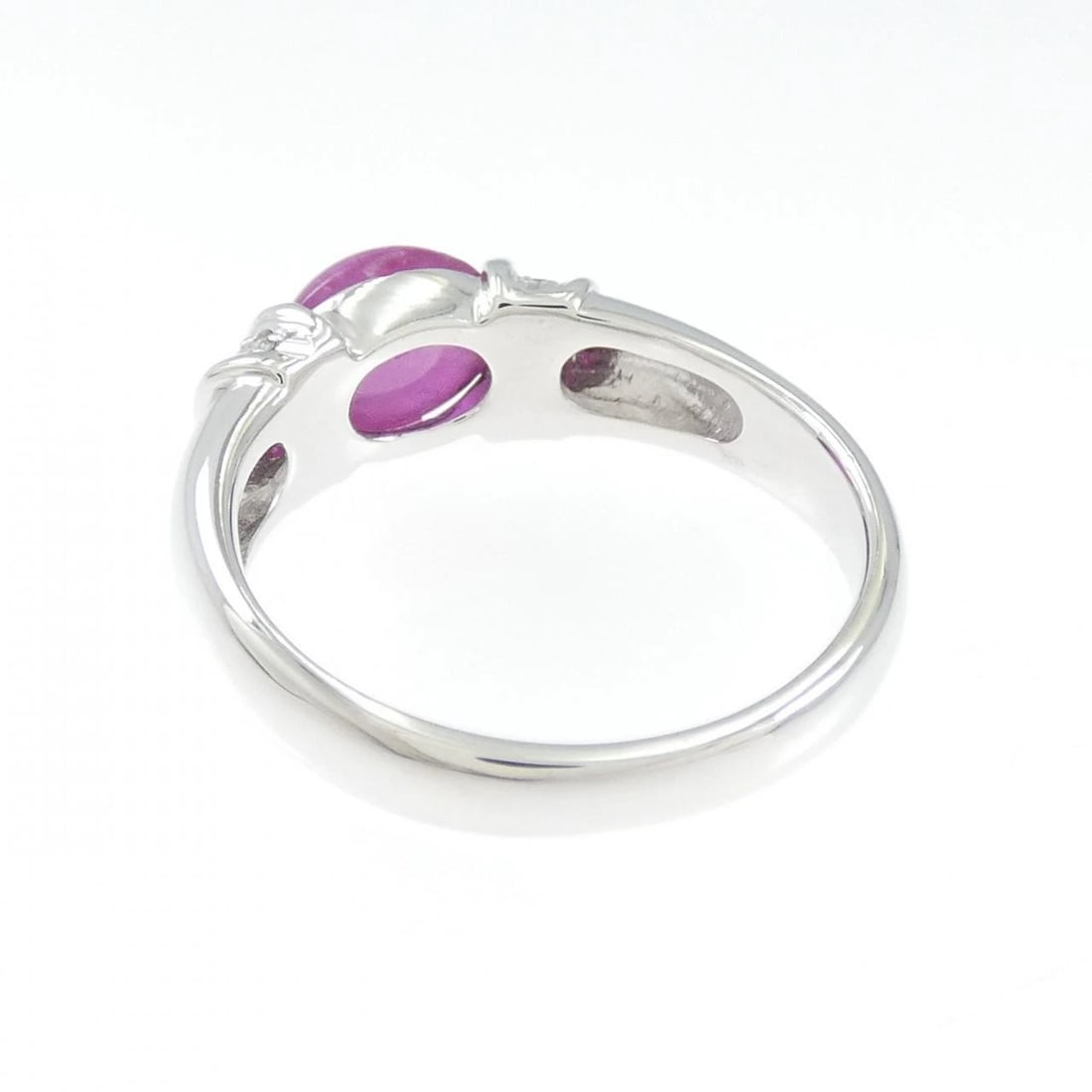 K18WG RUBY RING - 3
