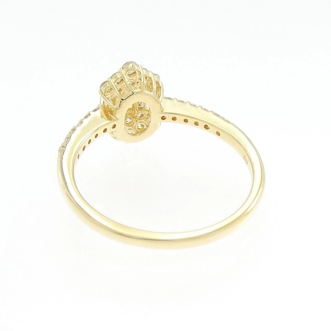 K18YG DIAMOND RING - 3