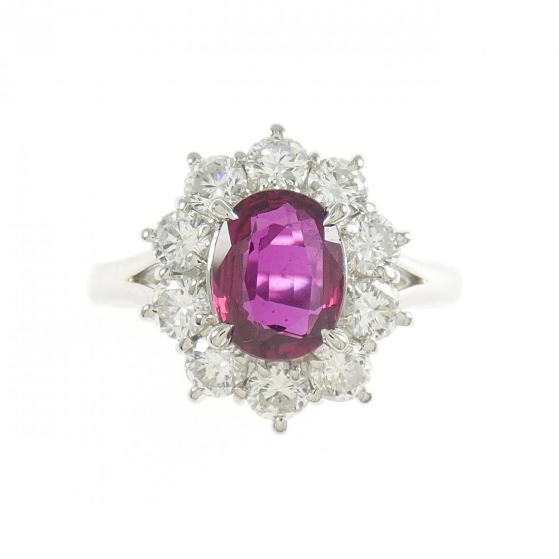 PT900 RUBY RING - 2