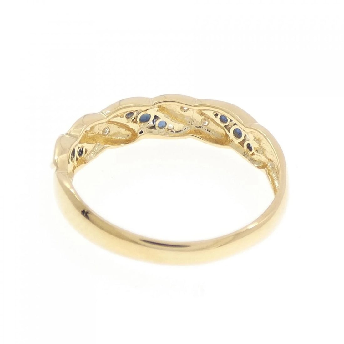 K18YG SAPPHIRE RING - 3