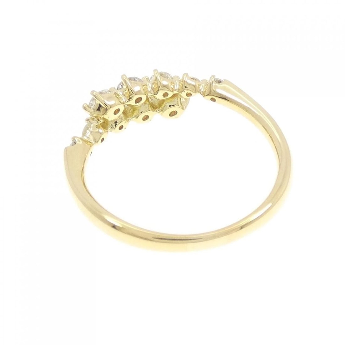 K18YG DIAMOND RING - 2