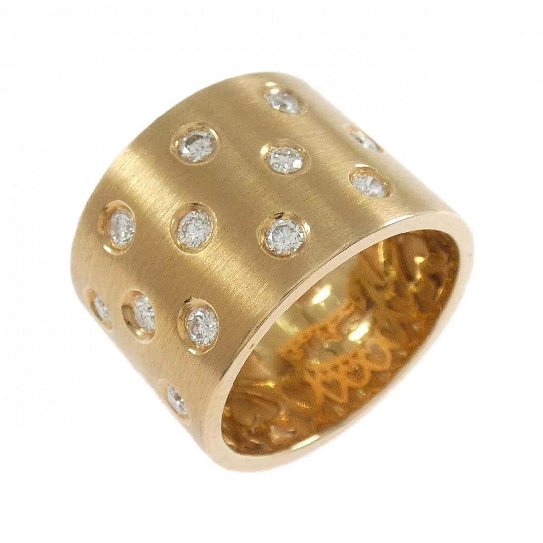 PONTE VECCHIO DIAMOND RING: Ponte Vecchio Diamond Ring Brand: Ponte Vecchio Type: Ring Material: 750 Pink Gold, Main Stone/Creation Natural Color: Pink Gold Size: US 6.5 Accessories: None Accessories Notice: When