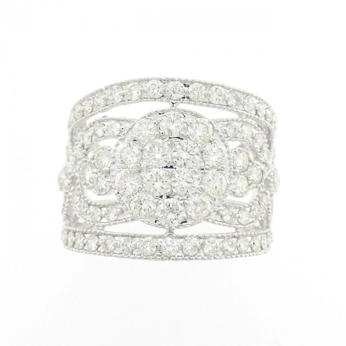 750WG DIAMOND RING - 2