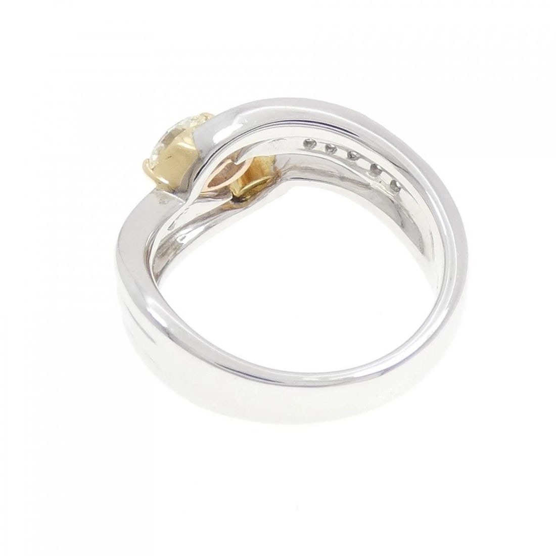 K18 THREE COLOR DIAMOND RING - 2