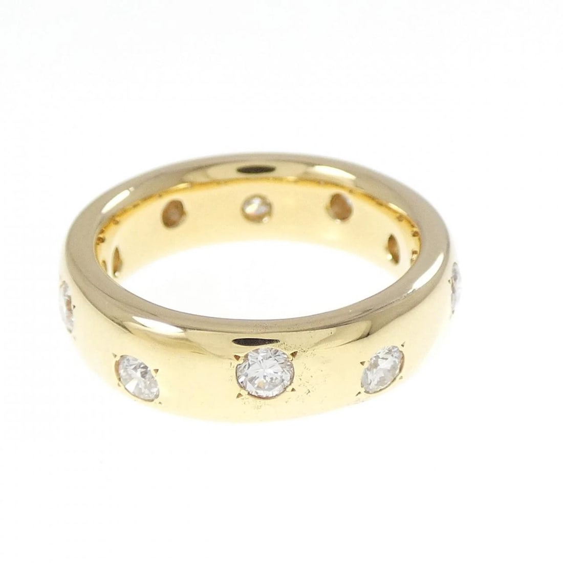 K18YG DIAMOND RING - 2