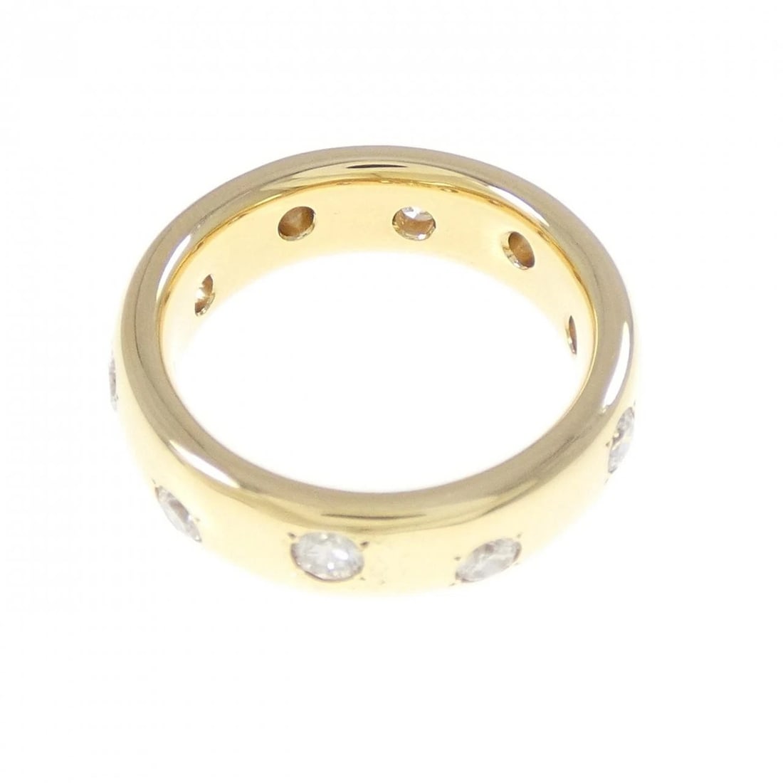 K18YG DIAMOND RING - 3