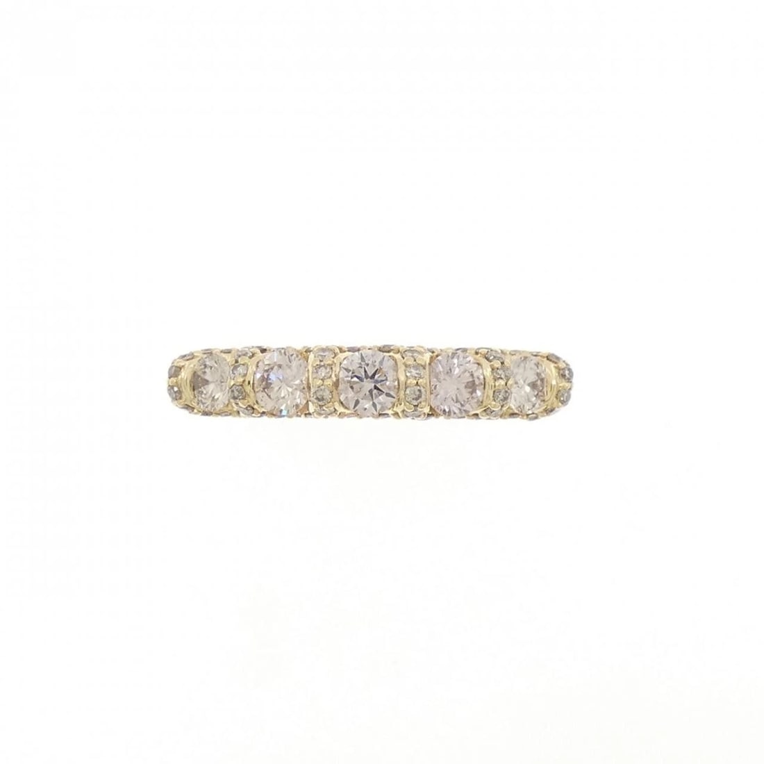 K18YG DIAMOND RING - 2