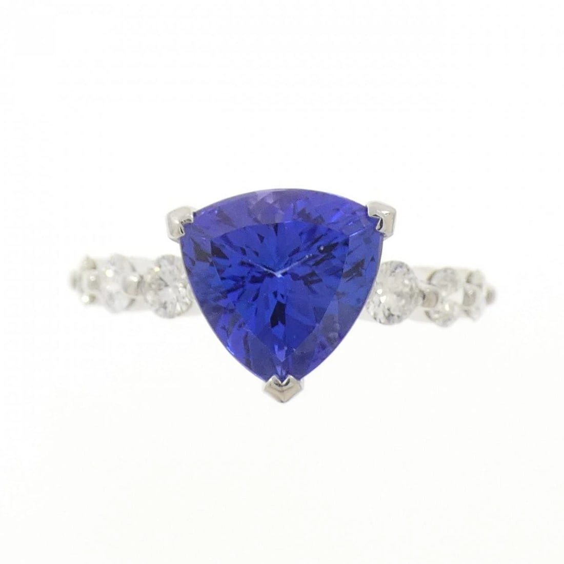 PT900 TANZANITE RING - 2
