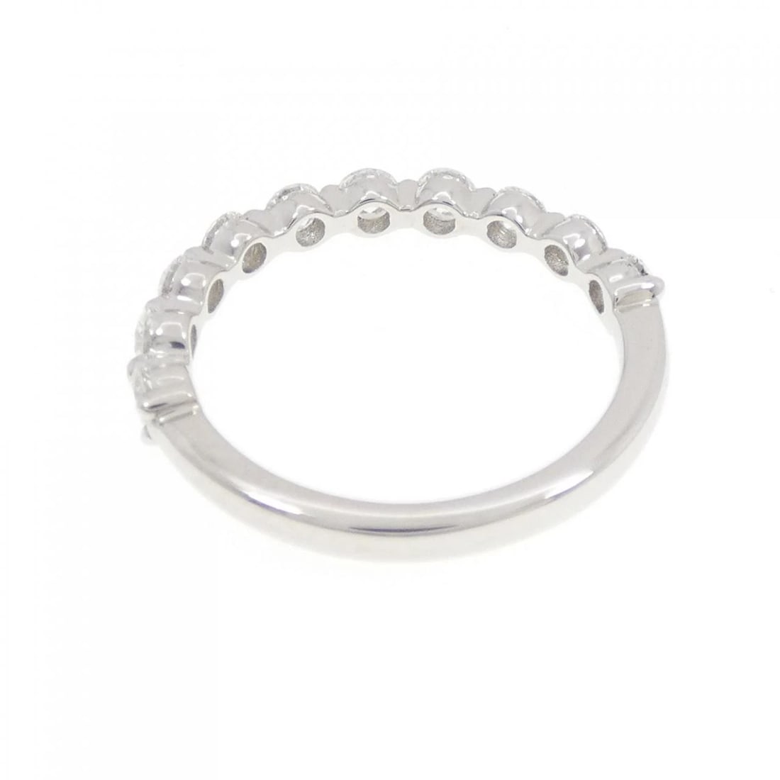 PT950 HALF ETERNITY DIAMOND RING - 3