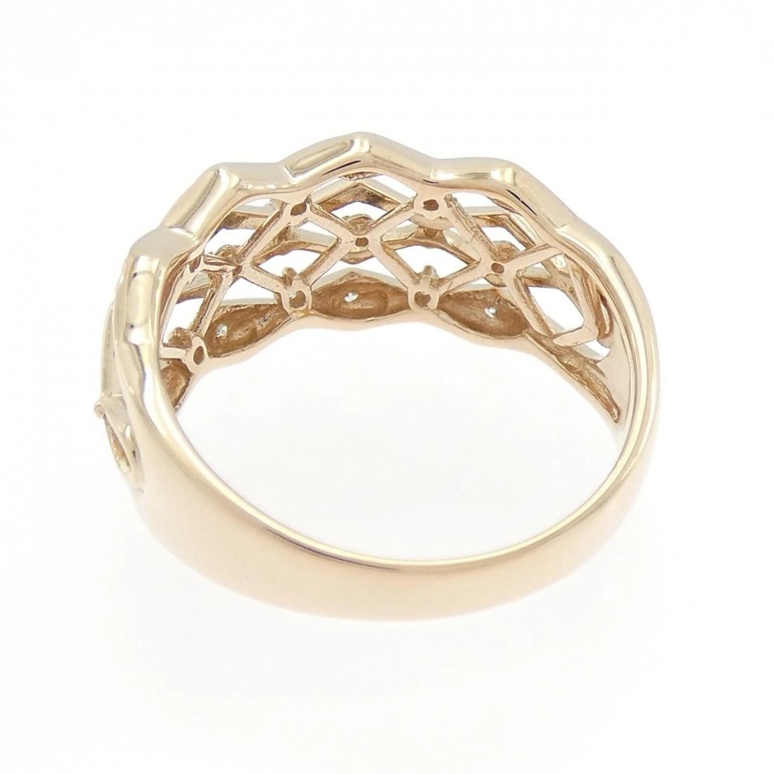 K18PG DIAMOND RING - 3