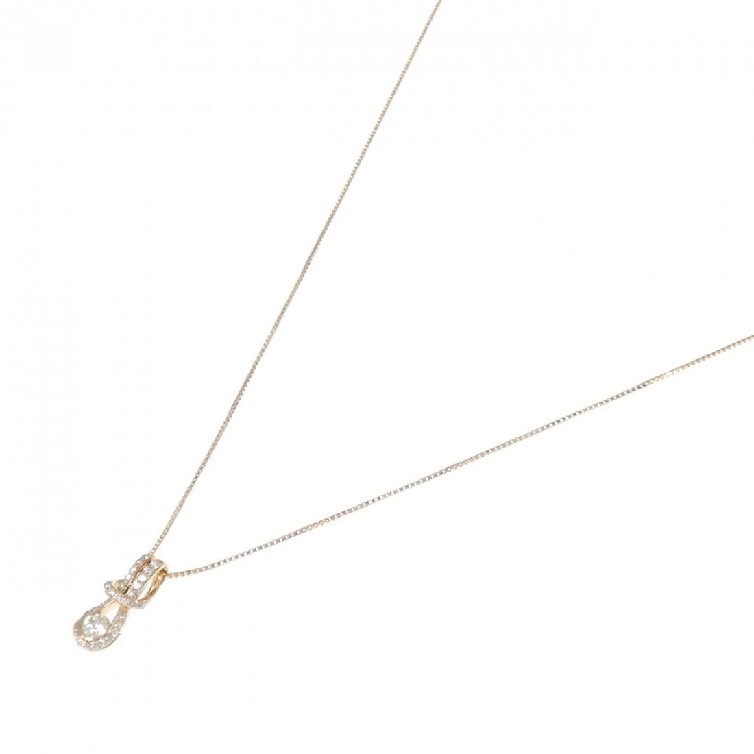 K18PG DIAMOND NECKLACE - 2