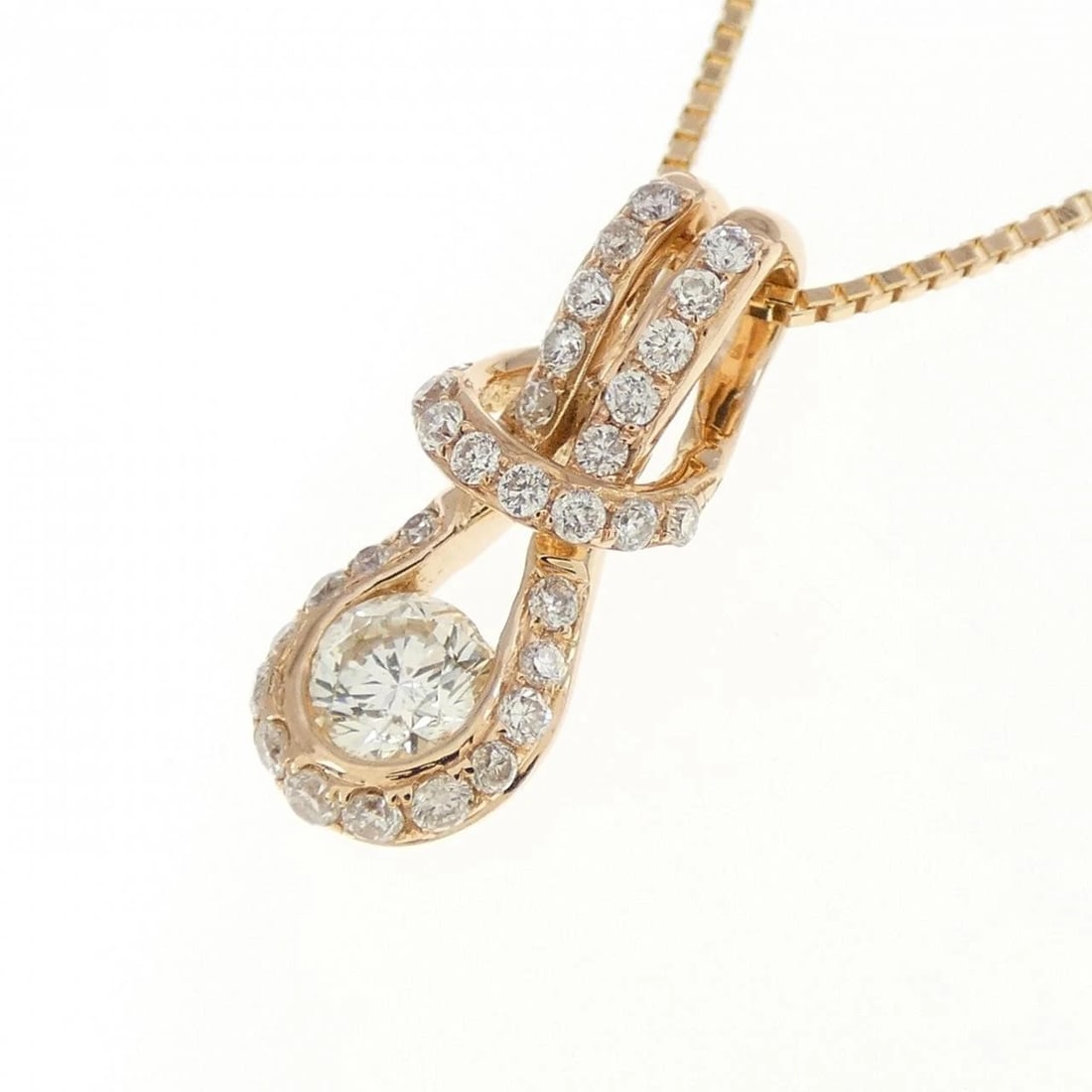 K18PG DIAMOND NECKLACE - 3
