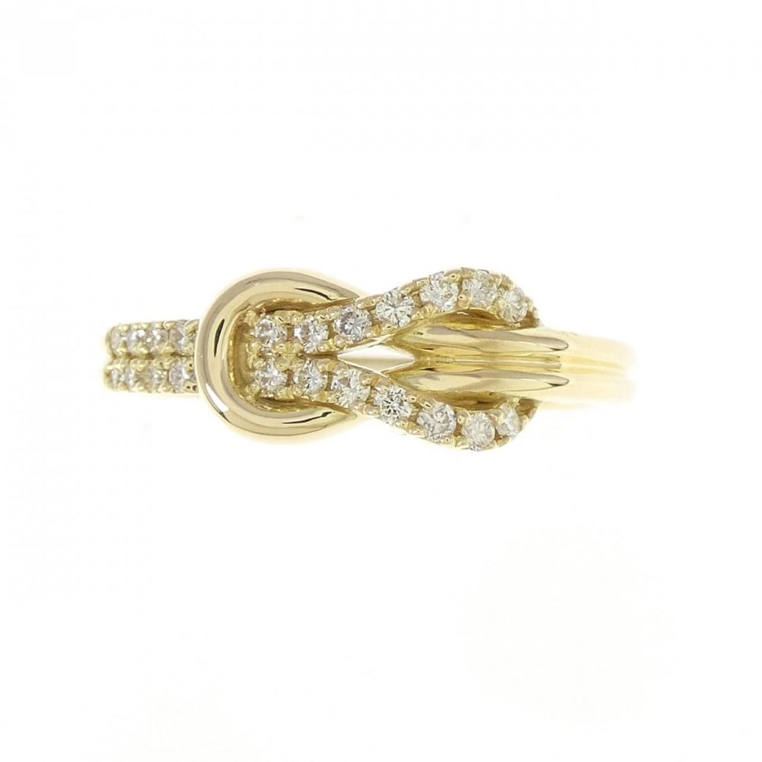 K18YG DIAMOND RING - 2