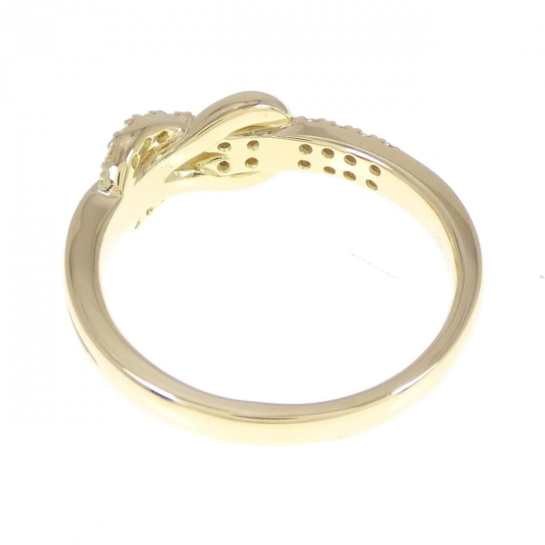 K18YG DIAMOND RING - 3