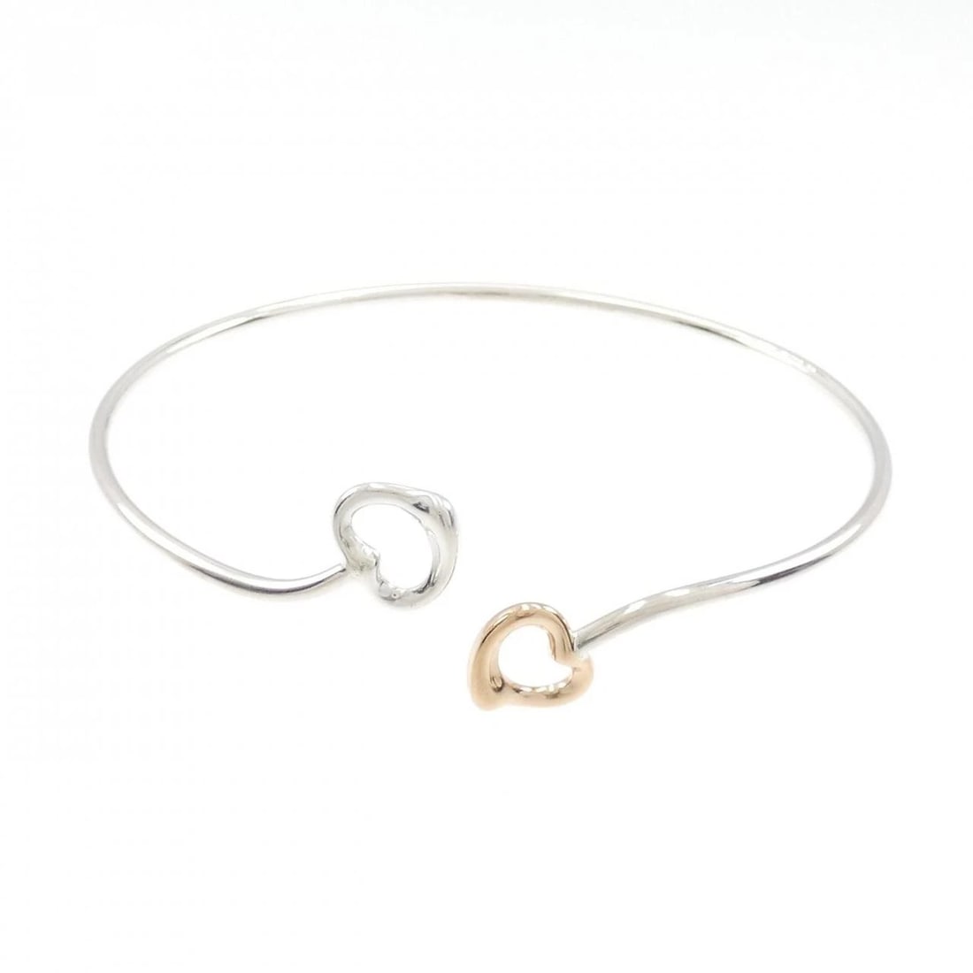 TIFFANY DOUBLE OPEN HEART BANGLE (1 of 2)