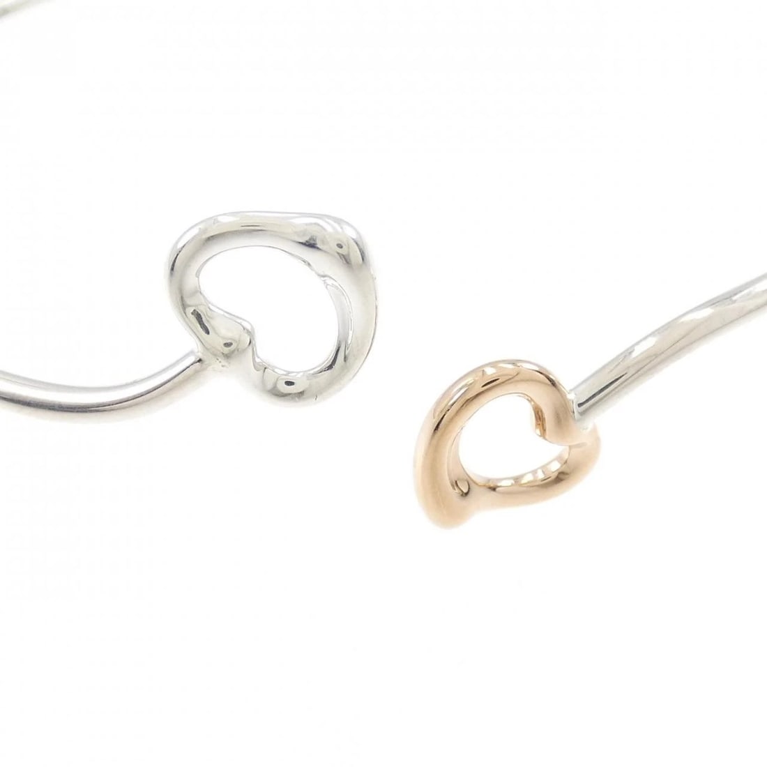 TIFFANY DOUBLE OPEN HEART BANGLE - 2