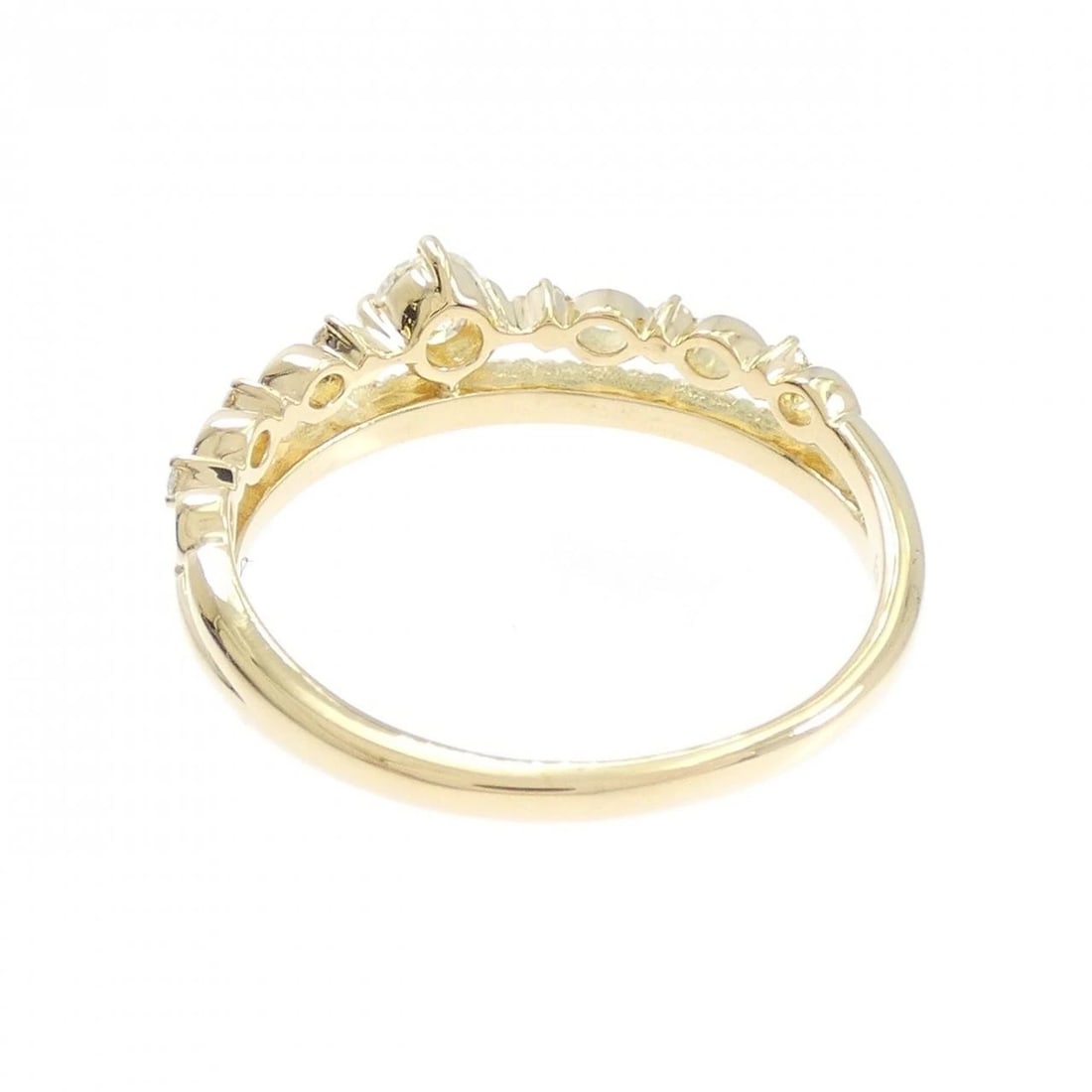 K18YG DIAMOND RING - 3