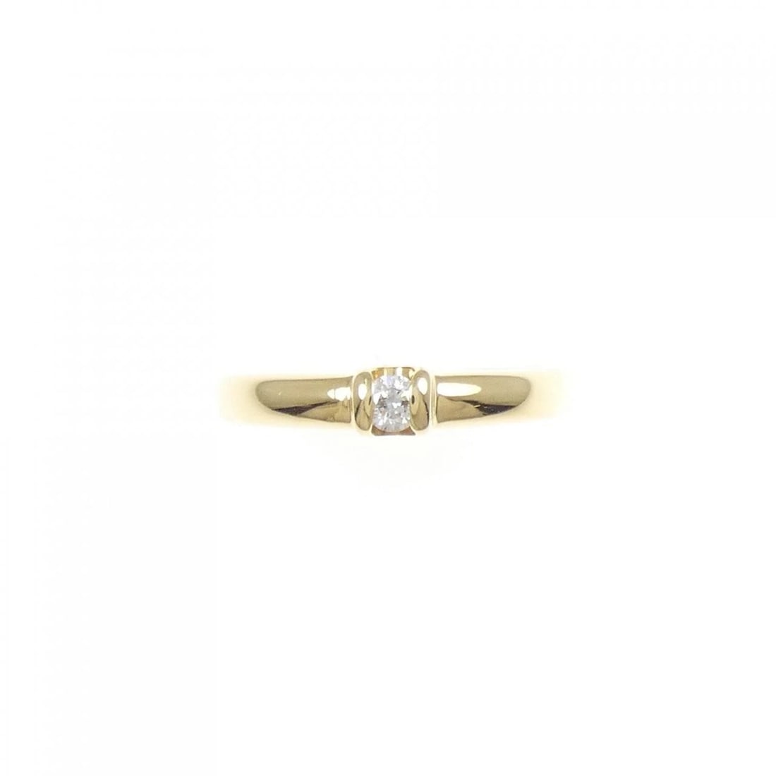 K18YG DIAMOND RING - 2