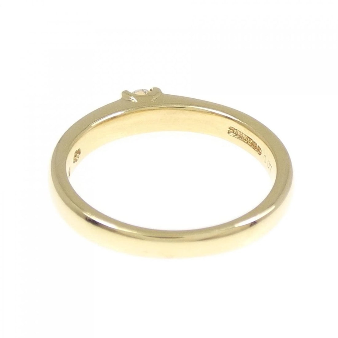 K18YG DIAMOND RING - 3