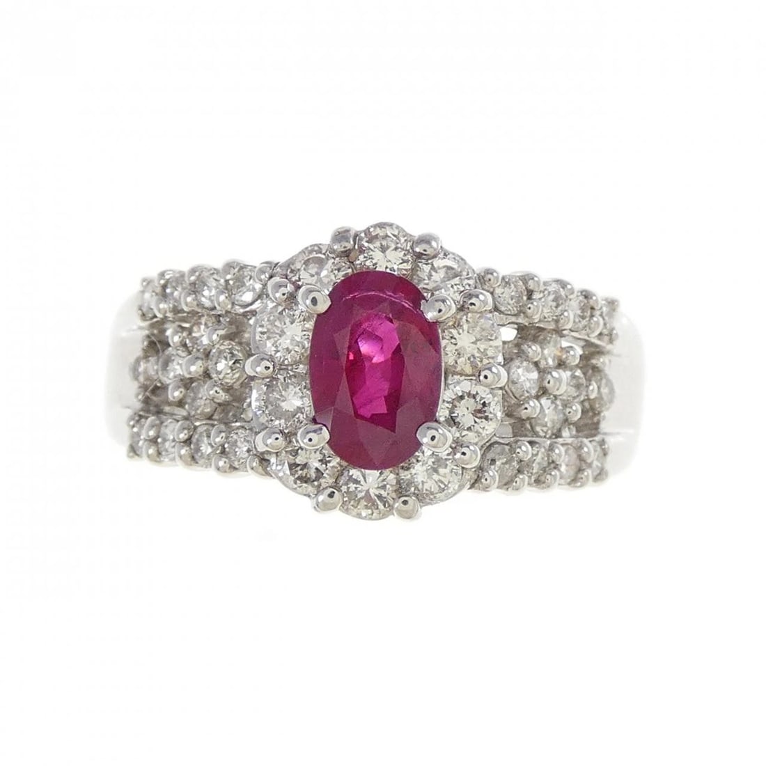 PT900 RUBY RING - 2