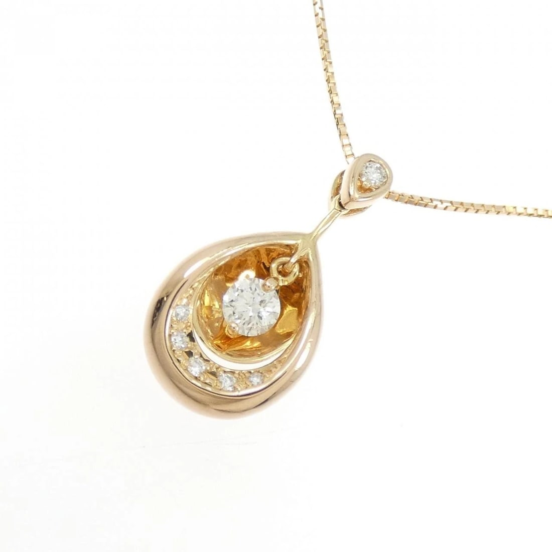 K18PG DIAMOND NECKLACE - 3