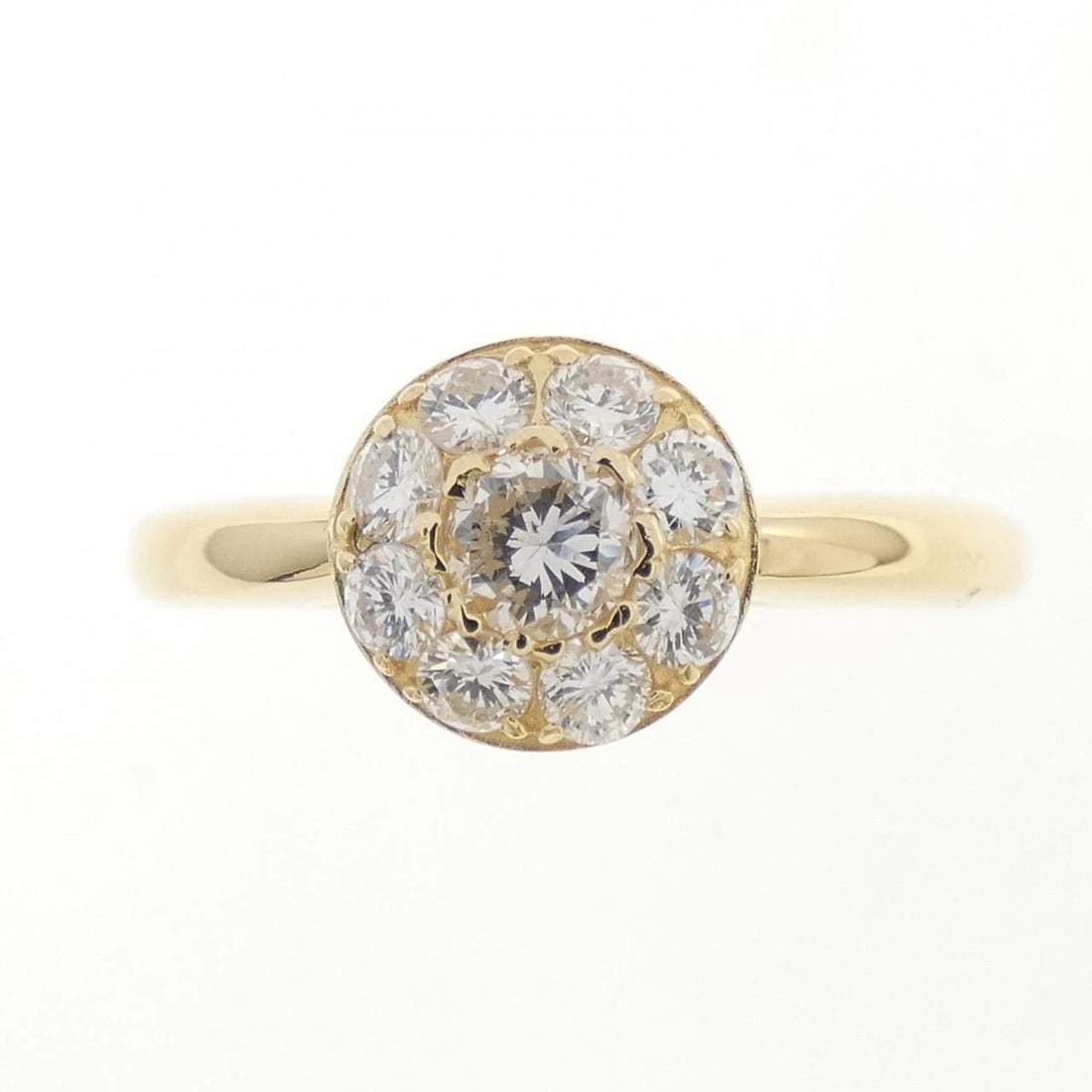 K18YG DIAMOND RING - 2