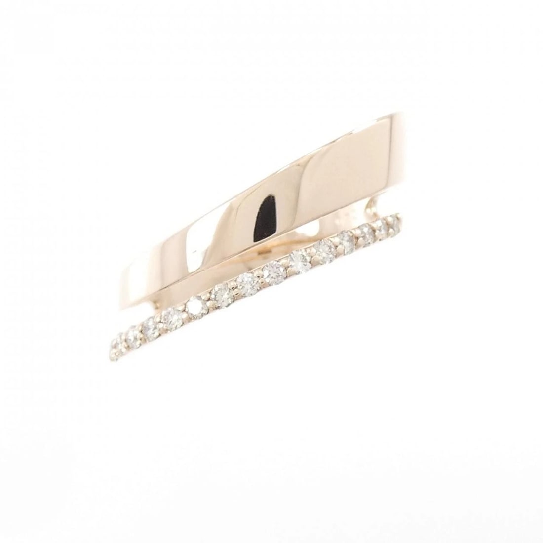 K18PG DIAMOND RING - 2