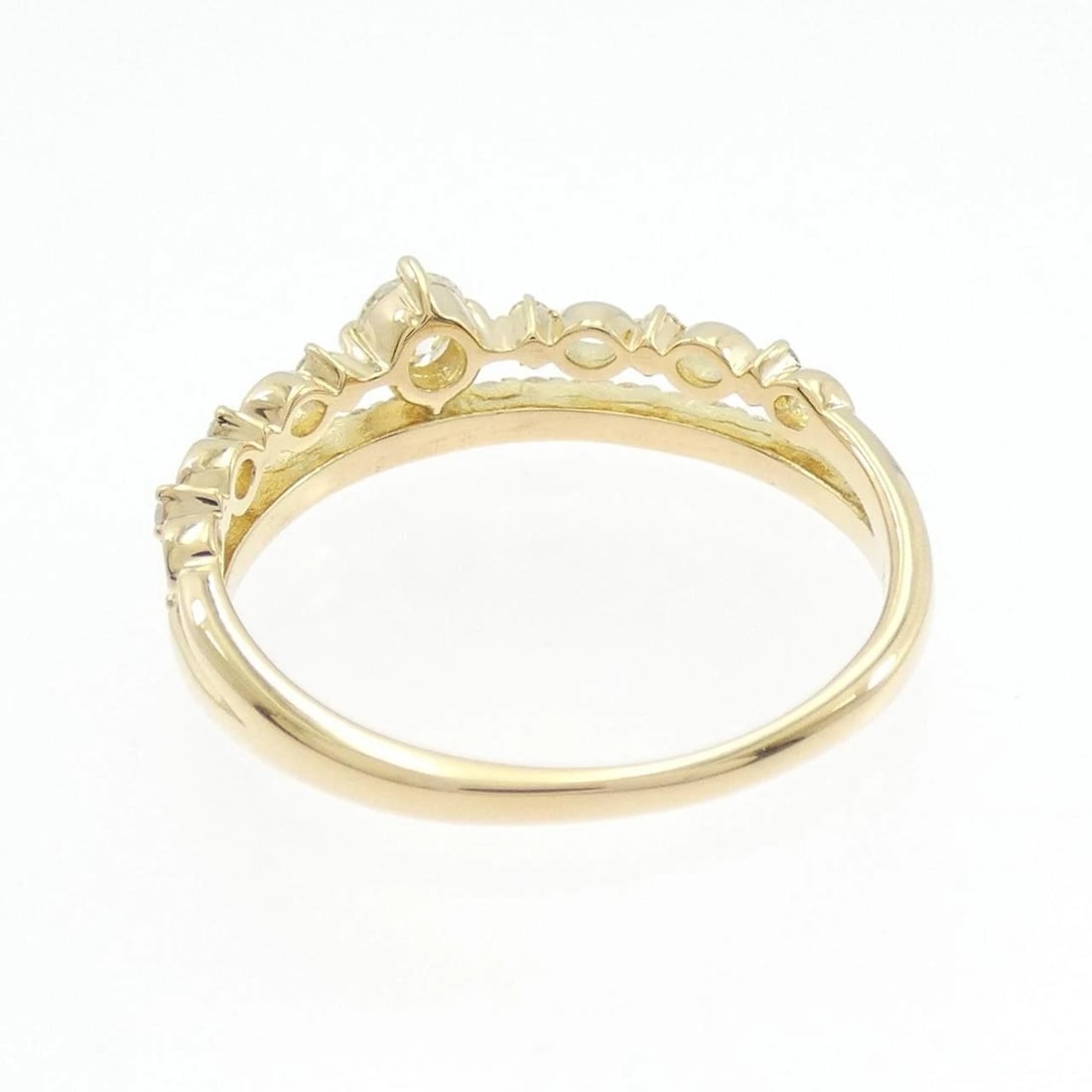 K18YG DIAMOND RING - 3