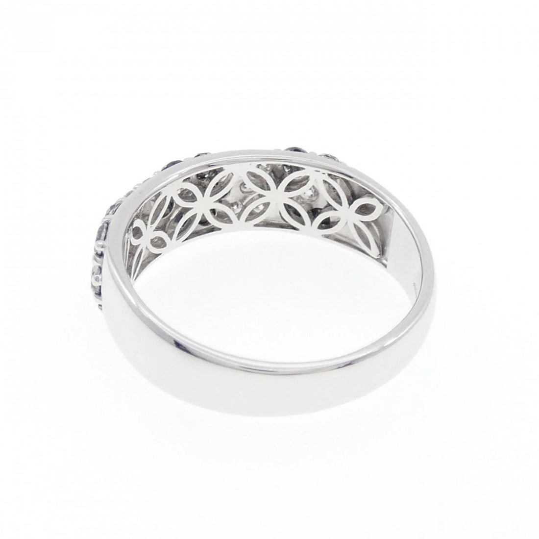 K18WG DIAMOND RING - 3