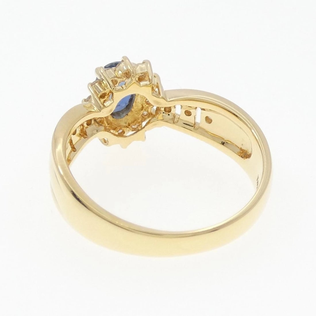 K18YG SAPPHIRE RING - 3