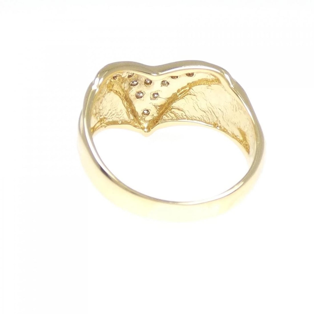 K18YG DIAMOND RING - 3