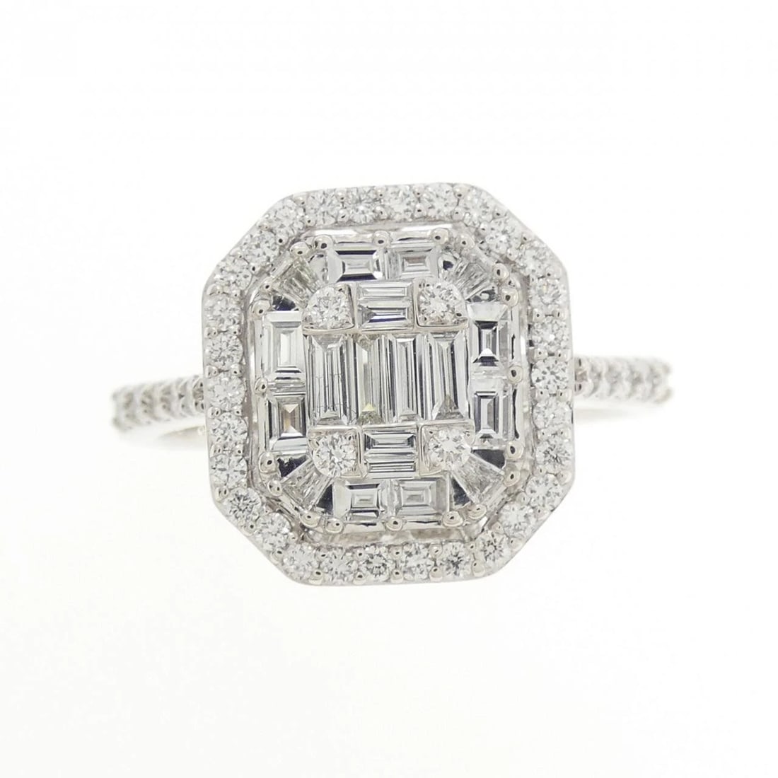 750WG DIAMOND RING - 2