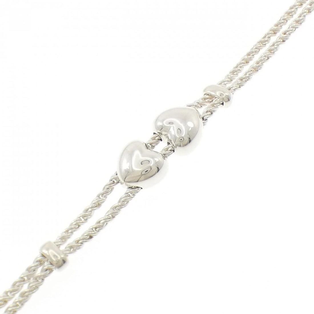 TIFFANY 925 BRACELET: Tiffany 925 Bracelet Brand: Tiffany Type: Bracelet Material: 925 Silver, Color: White Size: 19cmActualSize Max W: 11.3mm Accessories: None Accessories Notice: When purchasing pre-owned goods,